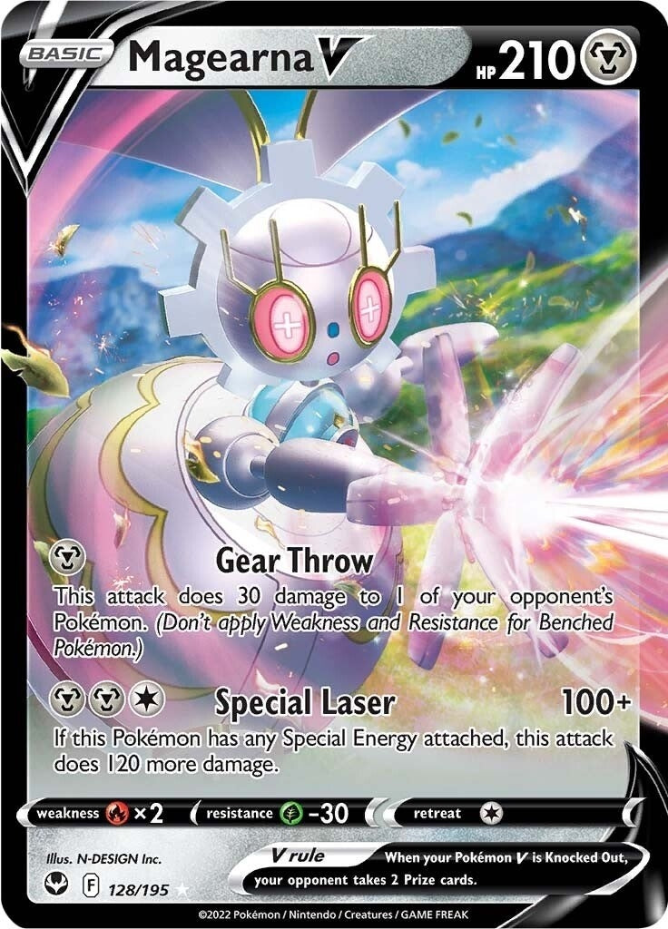 Image for Magearna V (SWSH12: Silver Tempest) (128/195) - Pokemon