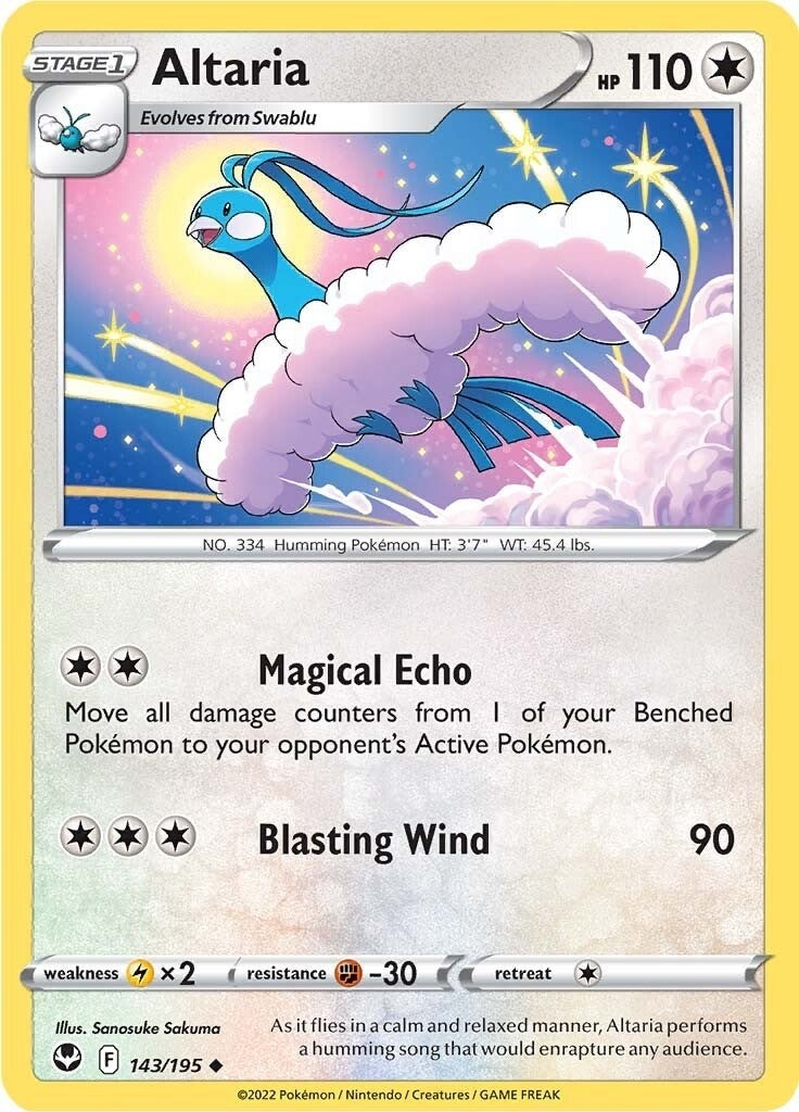 Image for Altaria (SWSH12: Silver Tempest) (143/195) - Pokemon