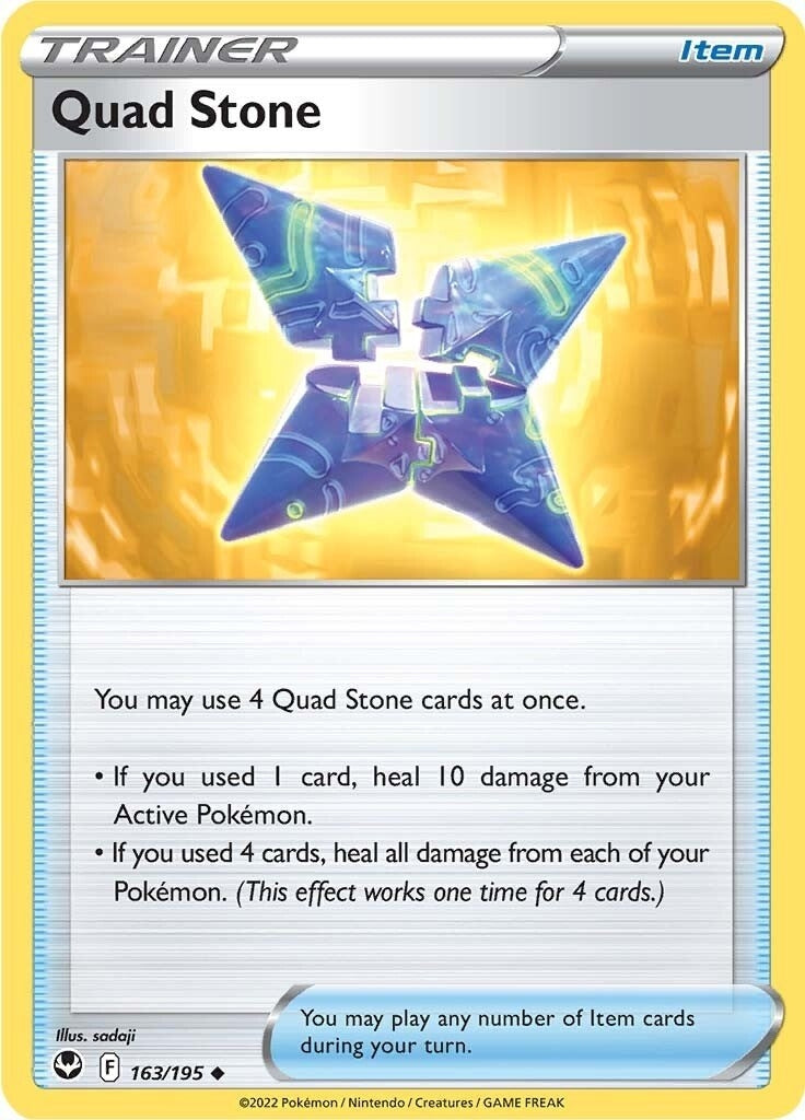 Image for Quad Stone (SWSH12: Silver Tempest) (163/195) - Pokemon