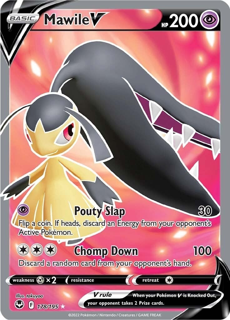 Image for Mawile V (Full Art) (SWSH12: Silver Tempest) (178/195) - Pokemon