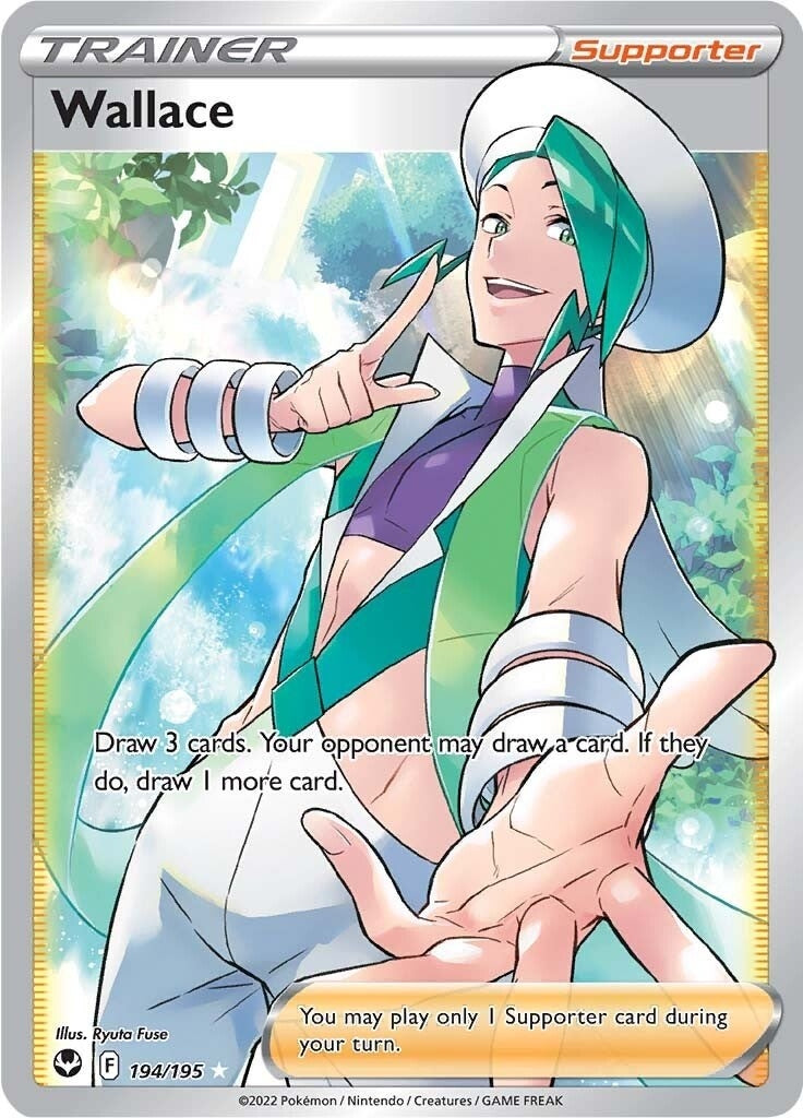 Image for Wallace (Full Art) (SWSH12: Silver Tempest) (194/195) - Pokemon