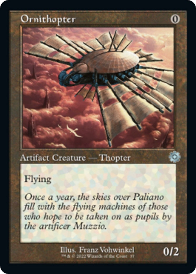 Image for Ornithopter (The Brothers' War: Retro Frame Artifacts) (37) - Magic: The Gathering