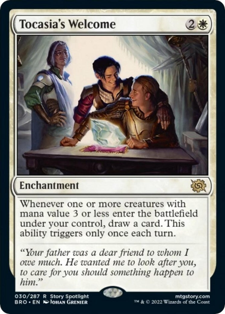 Image for Tocasia's Welcome (The Brothers' War) (30) - Magic: The Gathering