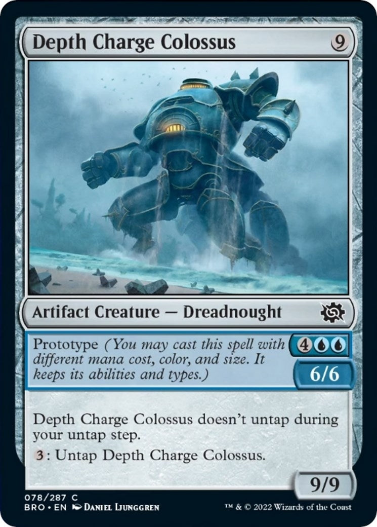 Image for Depth Charge Colossus (The Brothers' War) (78) - Magic: The Gathering
