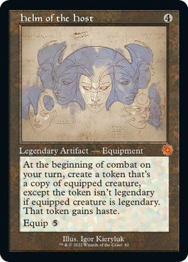 Image for Helm of the Host (Schematic) (The Brothers' War: Retro Frame Artifacts) (82) - Magic: The Gathering