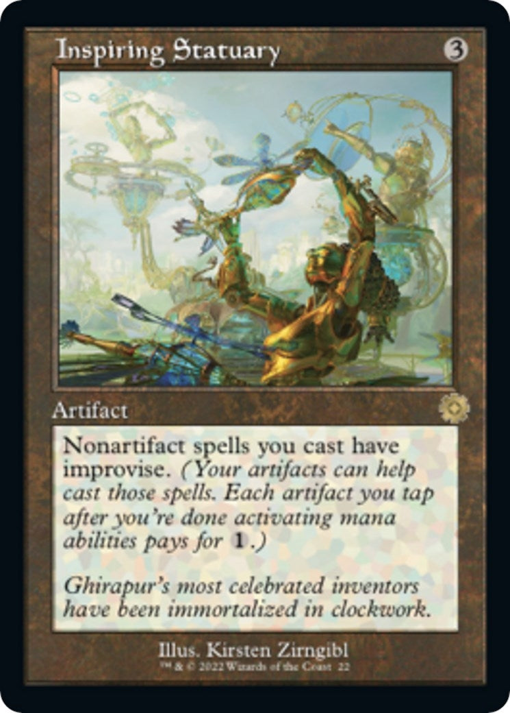 Image for Inspiring Statuary (The Brothers' War: Retro Frame Artifacts) (22) - Magic: The Gathering