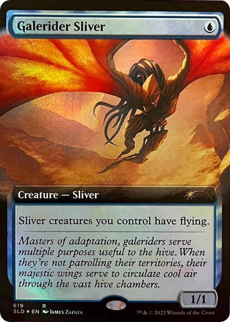 Image for Galerider Sliver (Extended Art) (Secret Lair Drop Series) (619) - Magic: The Gathering