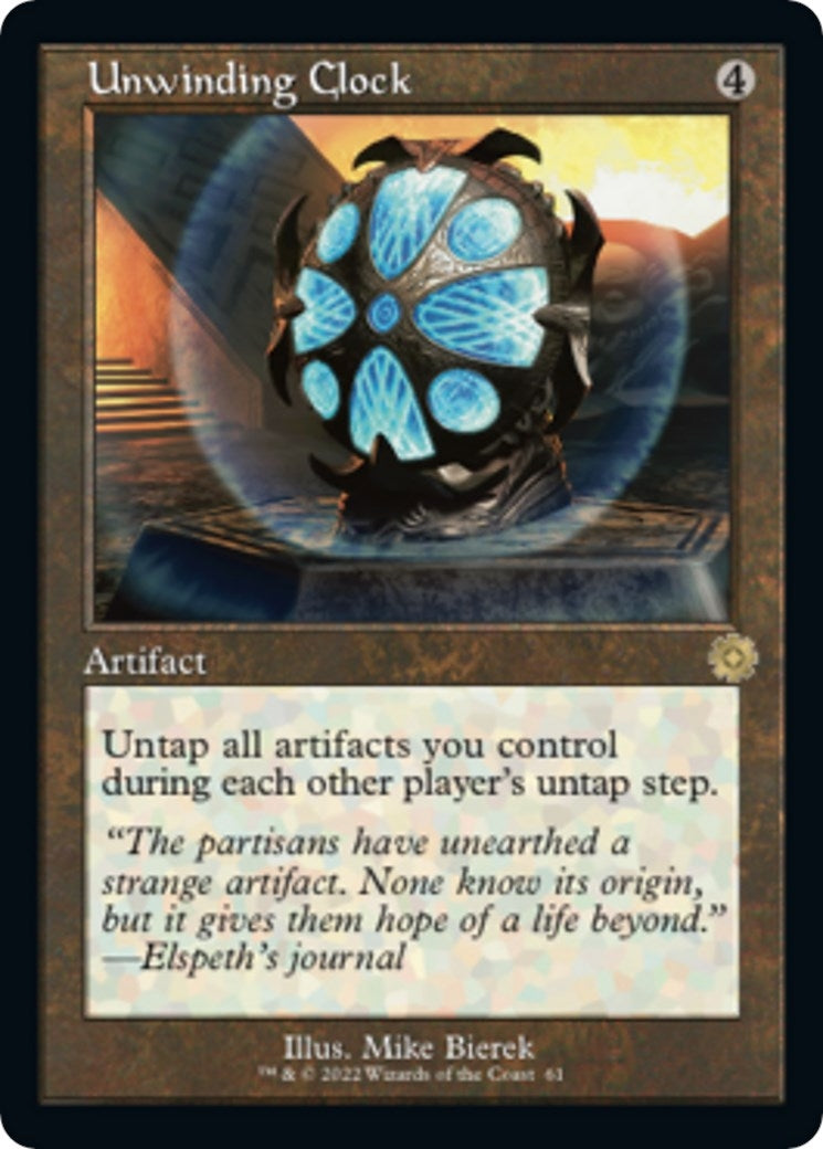 Image for Unwinding Clock (The Brothers' War: Retro Frame Artifacts) (61) - Magic: The Gathering