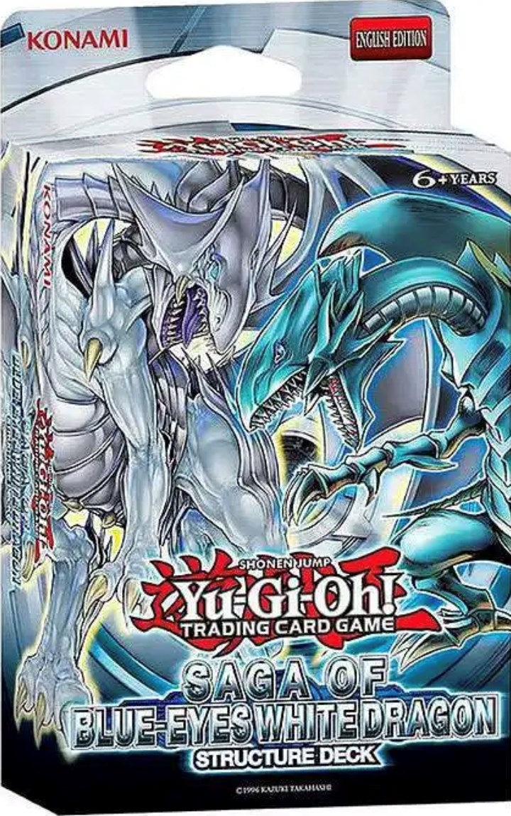 Image for Structure Deck: Saga of Blue-Eyes White Dragon (2020 Date Reprint) - YuGiOh