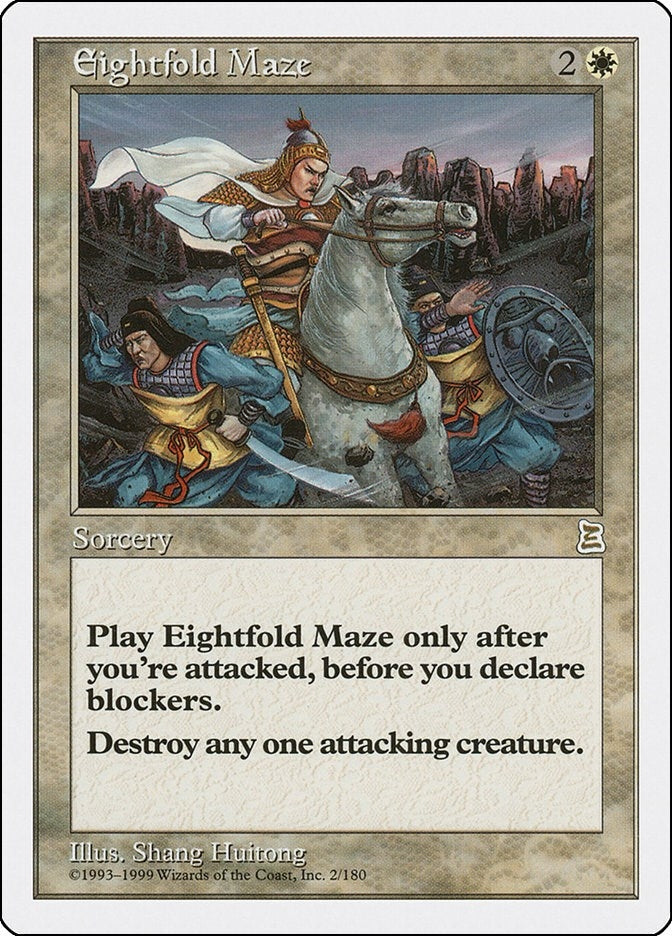 Image for Eightfold Maze (Portal Three Kingdoms) (2) - Magic: The Gathering