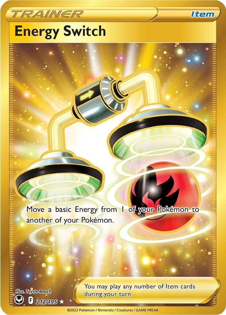 Image for Energy Switch (Secret) (SWSH12: Silver Tempest) (212/195) - Pokemon