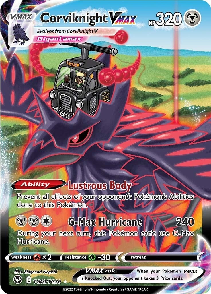 Image for Corviknight VMAX (SWSH12: Silver Tempest Trainer Gallery) (TG19/TG30) - Pokemon