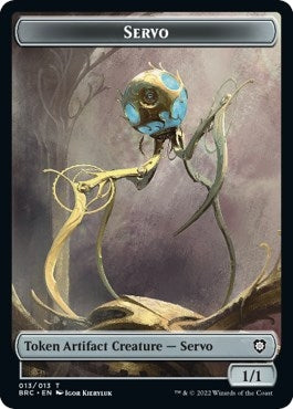 Image for Servo // Eldrazi Double-Sided Token (Commander: The Brothers' War) (13 // 2) - Magic: The Gathering