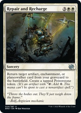 Image for Repair and Recharge (The Brothers' War) (24) - Magic: The Gathering
