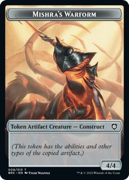 Image for Mishra's Warform // Inkling Double-sided Token (Commander: The Brothers' War) (9 // 7) - Magic: The Gathering