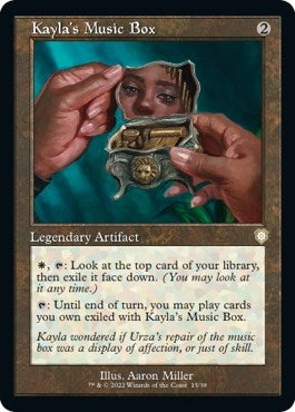 Image for Kayla's Music Box (Retro Frame) (Commander: The Brothers' War) (15) - Magic: The Gathering