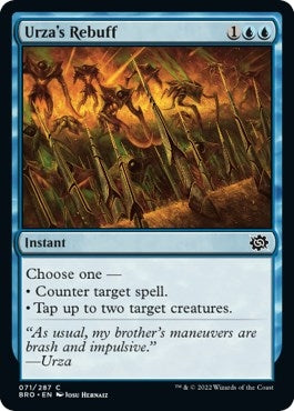 Image for Urza's Rebuff (The Brothers' War) (71) - Magic: The Gathering