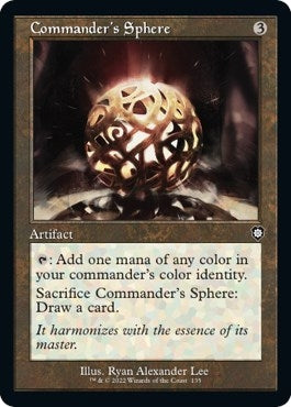 Image for Commander's Sphere (Retro Frame) (Commander: The Brothers' War) (135) - Magic: The Gathering
