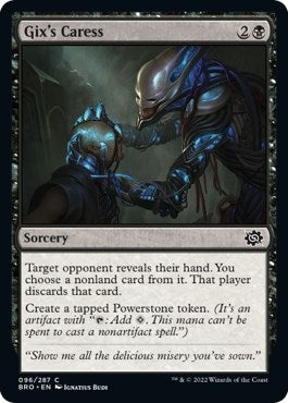 Image for Gix's Caress (The Brothers' War) (96) - Magic: The Gathering