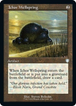 Image for Ichor Wellspring (Retro Frame) (Commander: The Brothers' War) (143) - Magic: The Gathering