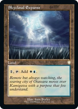 Image for Skycloud Expanse (Retro Frame) (Commander: The Brothers' War) (201) - Magic: The Gathering