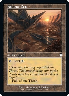 Image for Ancient Den (Retro Frame) (Commander: The Brothers' War) (172) - Magic: The Gathering
