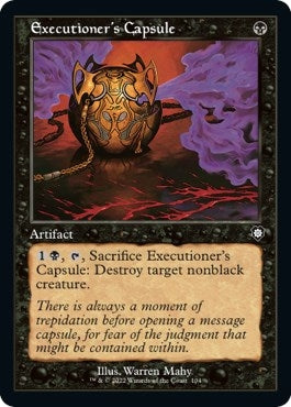 Image for Executioner's Capsule (Retro Frame) (Commander: The Brothers' War) (104) - Magic: The Gathering
