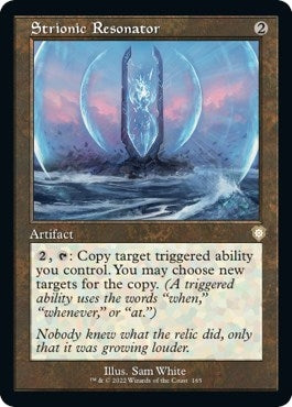 Image for Strionic Resonator (Retro Frame) (Commander: The Brothers' War) (165) - Magic: The Gathering