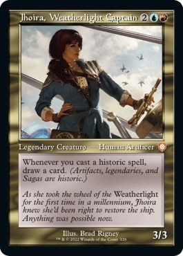 Image for Jhoira, Weatherlight Captain (Retro Frame) (Commander: The Brothers' War) (126) - Magic: The Gathering