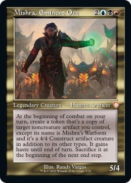 Image for Mishra, Eminent One (Retro Frame) (Commander: The Brothers' War) (1) - Magic: The Gathering