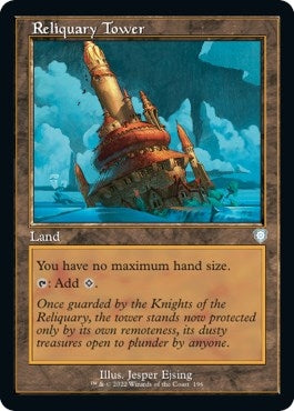 Image for Reliquary Tower (Retro Frame) (Commander: The Brothers' War) (196) - Magic: The Gathering