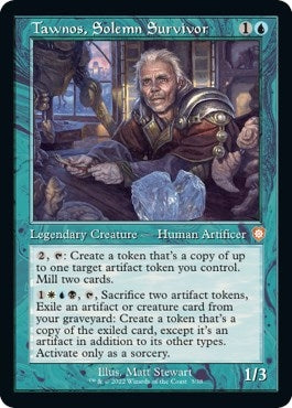 Image for Tawnos, Solemn Survivor (Retro Frame) (Commander: The Brothers' War) (3) - Magic: The Gathering