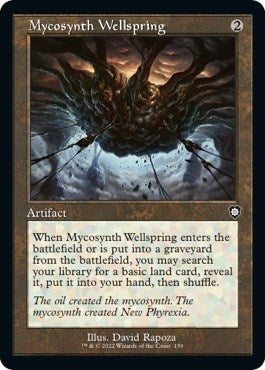 Image for Mycosynth Wellspring (Retro Frame) (Commander: The Brothers' War) (150) - Magic: The Gathering