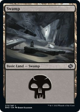 Image for Swamp (273) (The Brothers' War) (273) - Magic: The Gathering