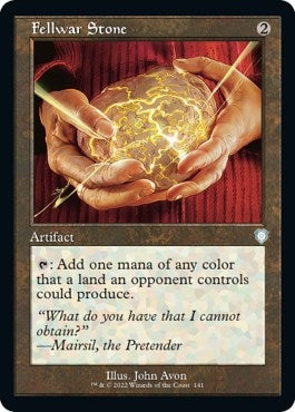 Image for Fellwar Stone (Retro Frame) (Commander: The Brothers' War) (141) - Magic: The Gathering