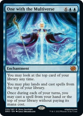 Image for One with the Multiverse (The Brothers' War) (59) - Magic: The Gathering