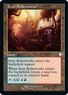 Image for Izzet Boilerworks (Retro Frame) (Commander: The Brothers' War) (188) - Magic: The Gathering
