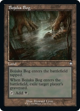 Image for Bojuka Bog (Retro Frame) (Commander: The Brothers' War) (176) - Magic: The Gathering