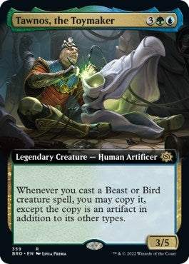 Image for Tawnos, the Toymaker (Extended Art) (The Brothers' War) (359) - Magic: The Gathering