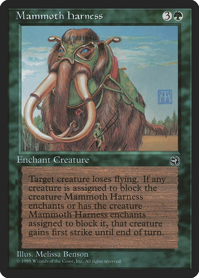 Image for Mammoth Harness (Homelands) - Magic: The Gathering