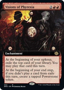 Image for Visions of Phyrexia (Extended Art) (The Brothers' War) (342) - Magic: The Gathering
