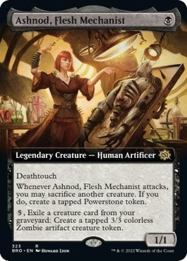 Image for Ashnod, Flesh Mechanist (Extended Art) (The Brothers' War) (323) - Magic: The Gathering