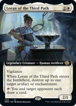 Image for Loran of the Third Path (Extended Art) (The Brothers' War) (304) - Magic: The Gathering