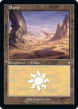 Image for Plains (30) (Retro Frame) (Commander: The Brothers' War) (30) - Magic: The Gathering