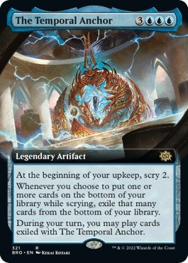 Image for The Temporal Anchor (Extended Art) (The Brothers' War) (321) - Magic: The Gathering