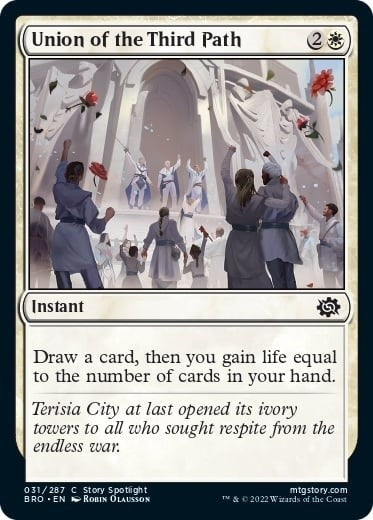 Image for Union of the Third Path (The Brothers' War) (31) - Magic: The Gathering