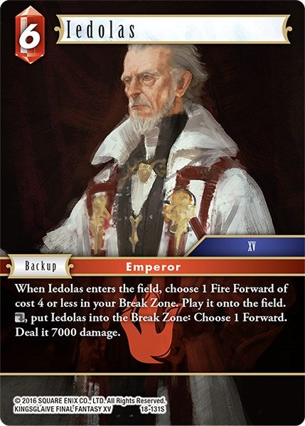 Image for Iedolas (Resurgence of Power) (18-131S) - Final Fantasy TCG