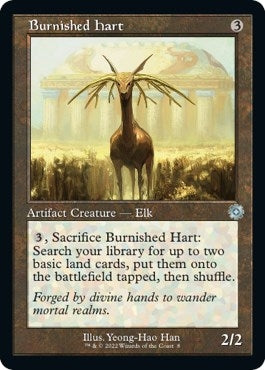 Image for Burnished Hart (The Brothers' War: Retro Frame Artifacts) (8) - Magic: The Gathering