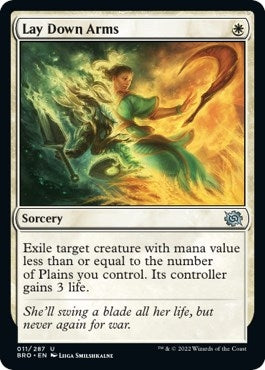 Image for Lay Down Arms (The Brothers' War) (11) - Magic: The Gathering