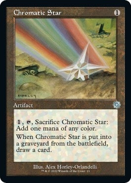 Image for Chromatic Star (The Brothers' War: Retro Frame Artifacts) (11) - Magic: The Gathering
